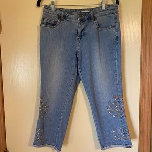 Coldwater Creek Denim Capris, 8P